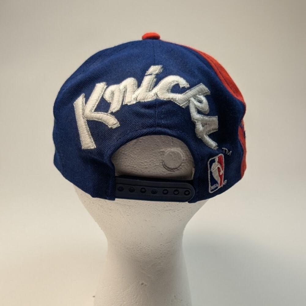 Vintage New York Knicks NBA Colorblock Snapback Sports Specialties Hat 90s - Picture 4 of 9